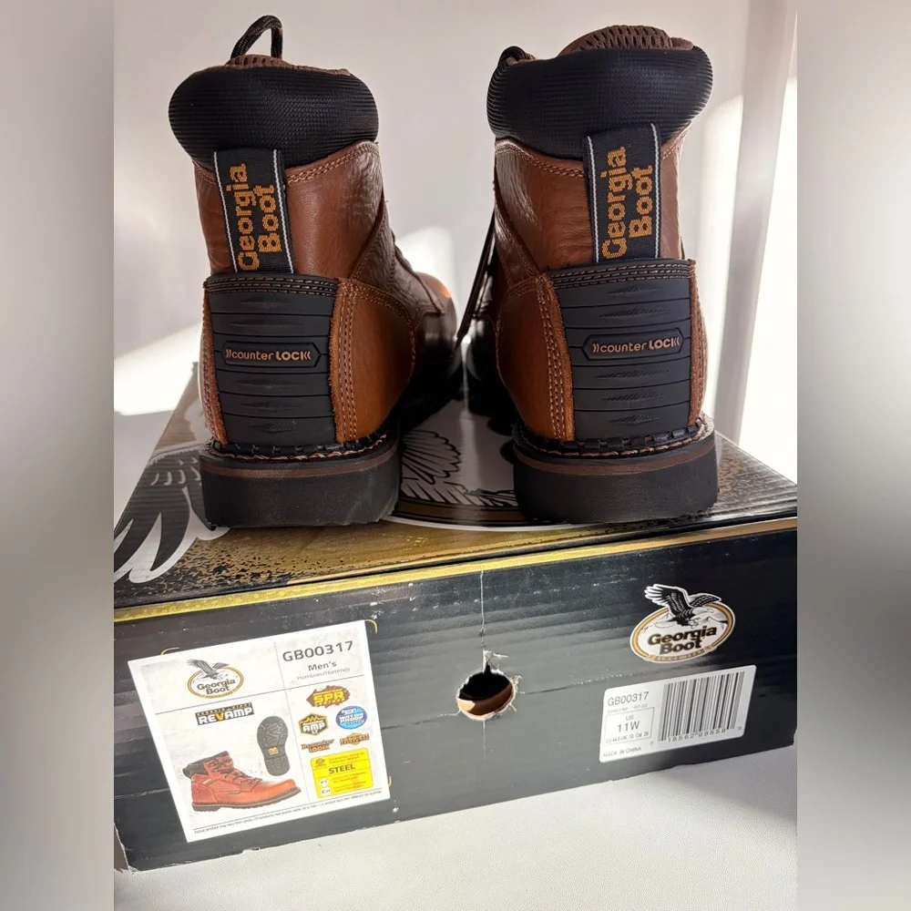 Georgia Boot outsole stabilizing foam